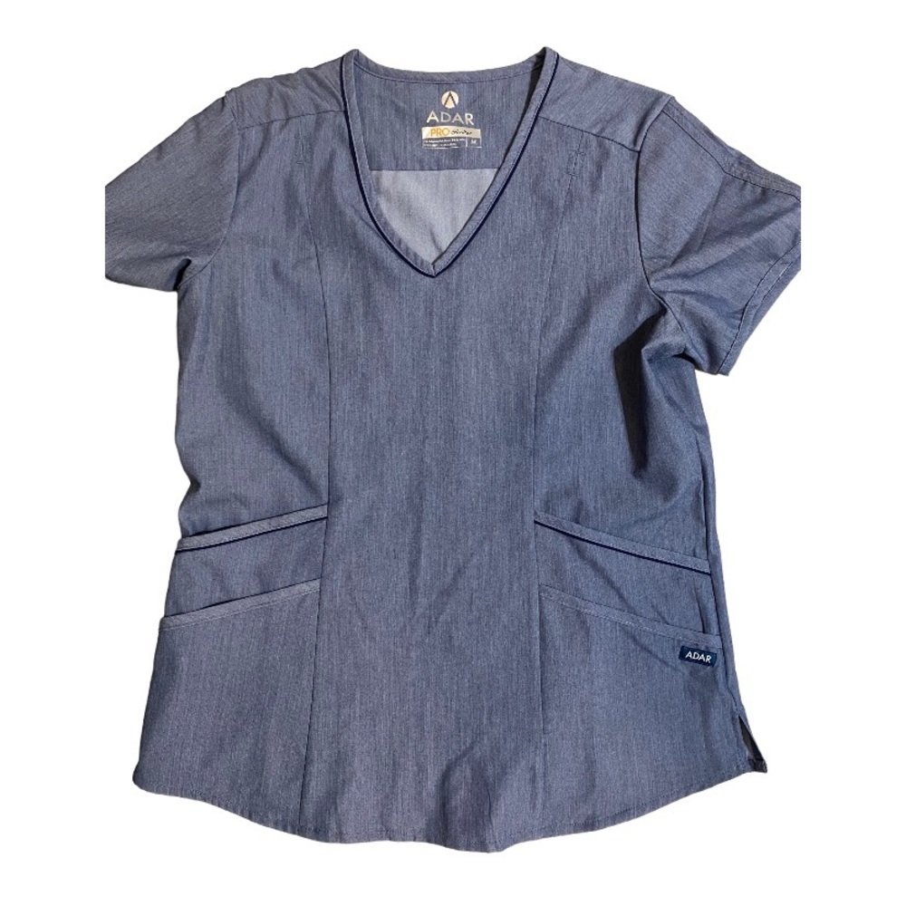 Heather Blue Adar scrub SET size M